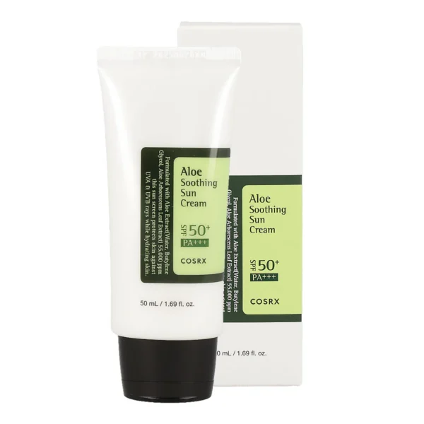 COSRX Aloe Soothing Sun Cream 50ml SPF50+ PA+++ - Imagem 3