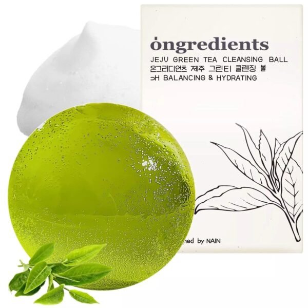 Ongredients Jeju Green Tea Cleansing Ball 110g - Imagem 2